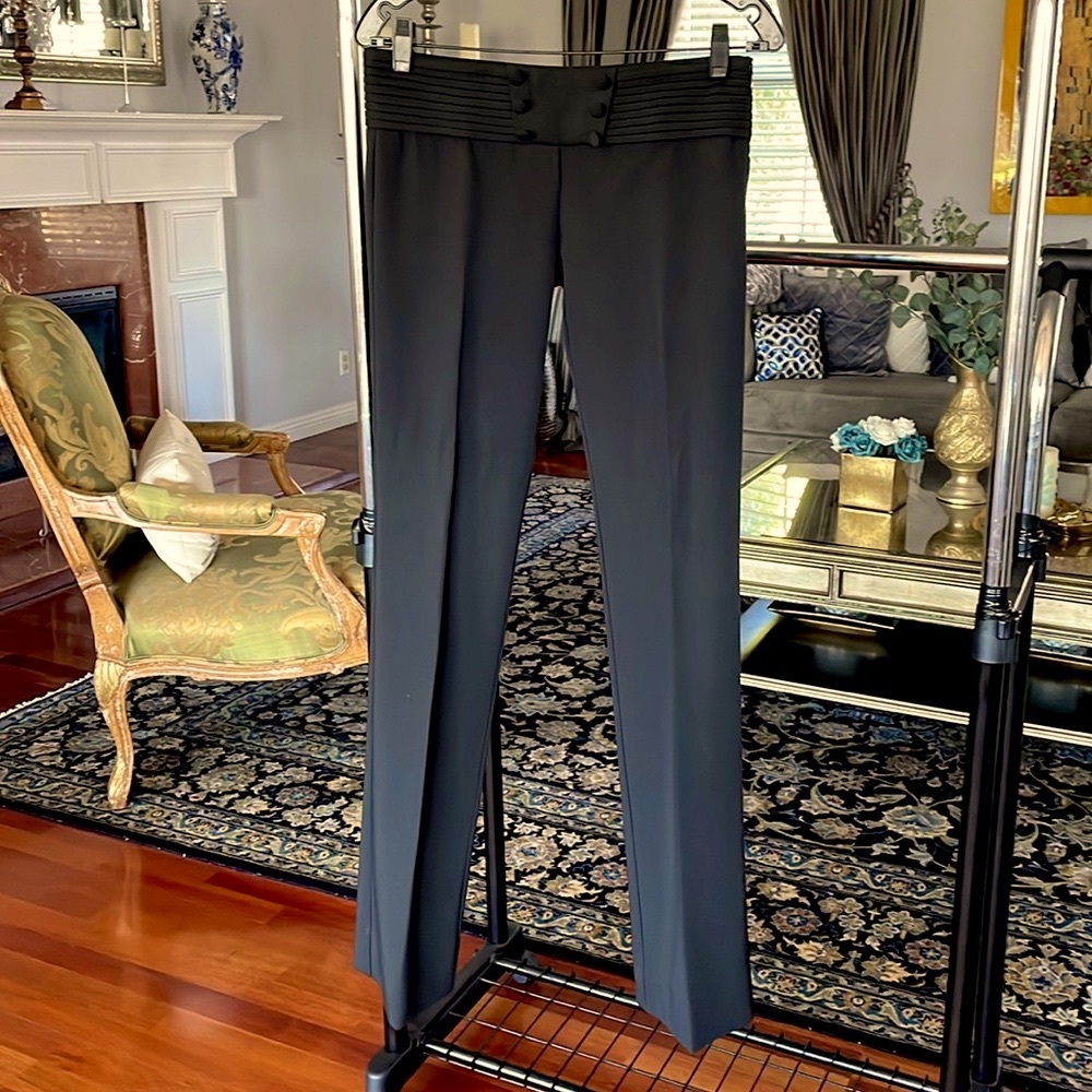 Long, fluidly black Emphasis dressy pants size 2
